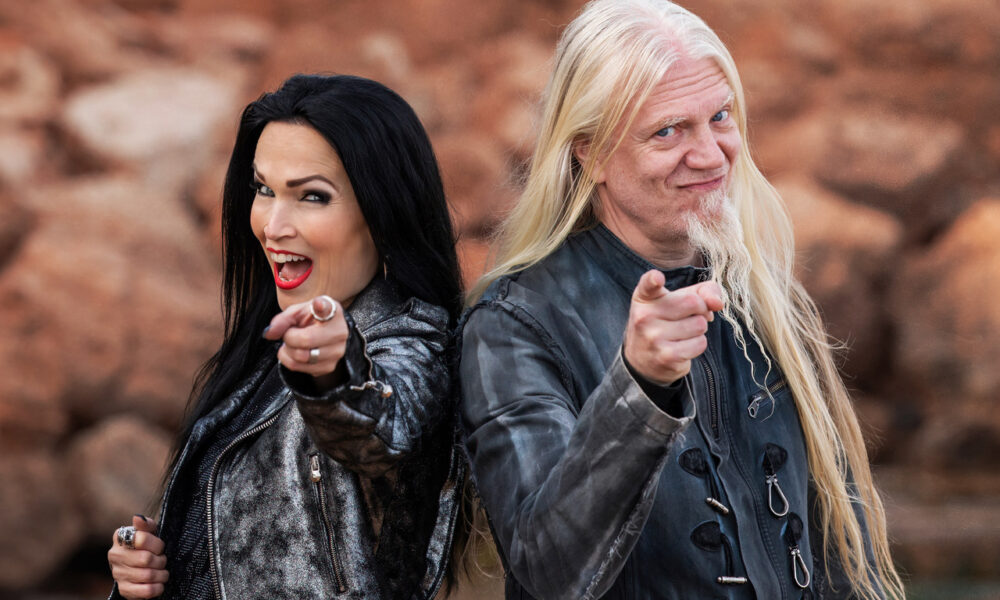 Tarja Turunen y Marko Hietala