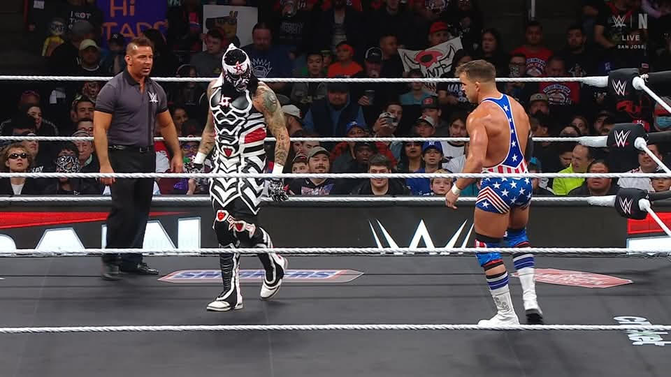 El primer rival de Penta en WWE fue Chad Gable. Foto: WWE