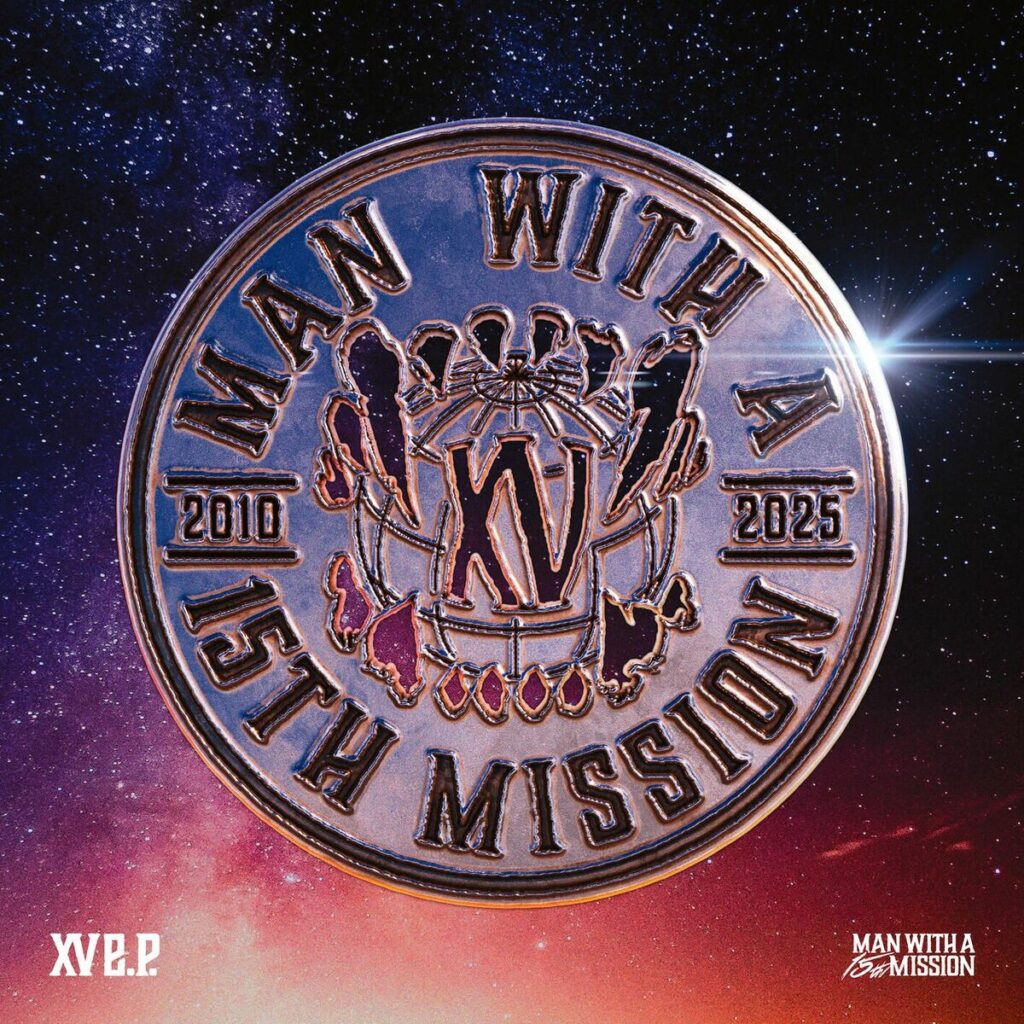 Portada del EP XV de MAN WITH A MISSION