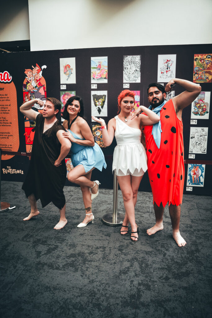 Hanna Barbera tuvo su momento especial con un mural en La Mole / Foto: Andre Dulché