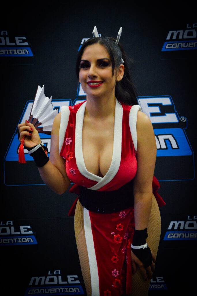 Claudia Bailarinita presente en el Cosplay Alley / Foto: Andre Dulché