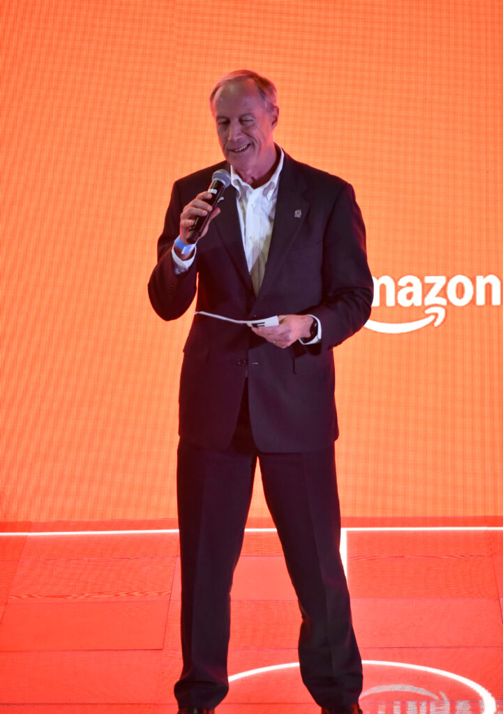 Ivar Sisniega, presidente de la FMF, contento con Amazon como nuevo patrocinador de la Selección Nacional de México. Foto: Daniel Márquez