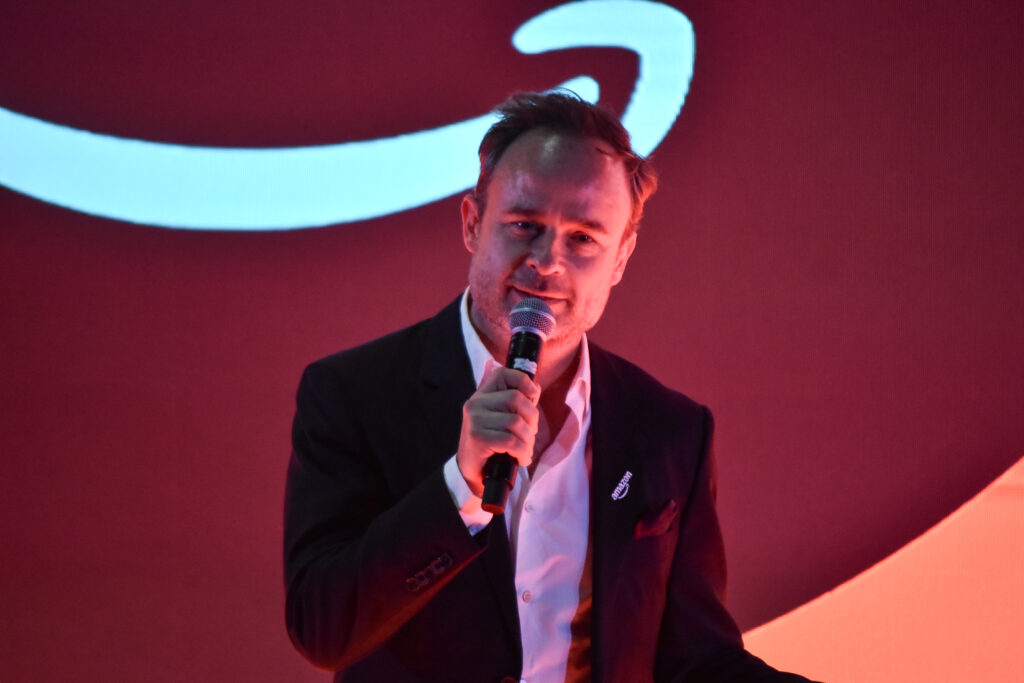 Paul Ferat, Head de Amazon Music para spanish-latam y ex integrante de Kairo, habló sobre cómo participará la plataforma musical en esta nueva alianza con la FMF. Foto: Daniel Márquez