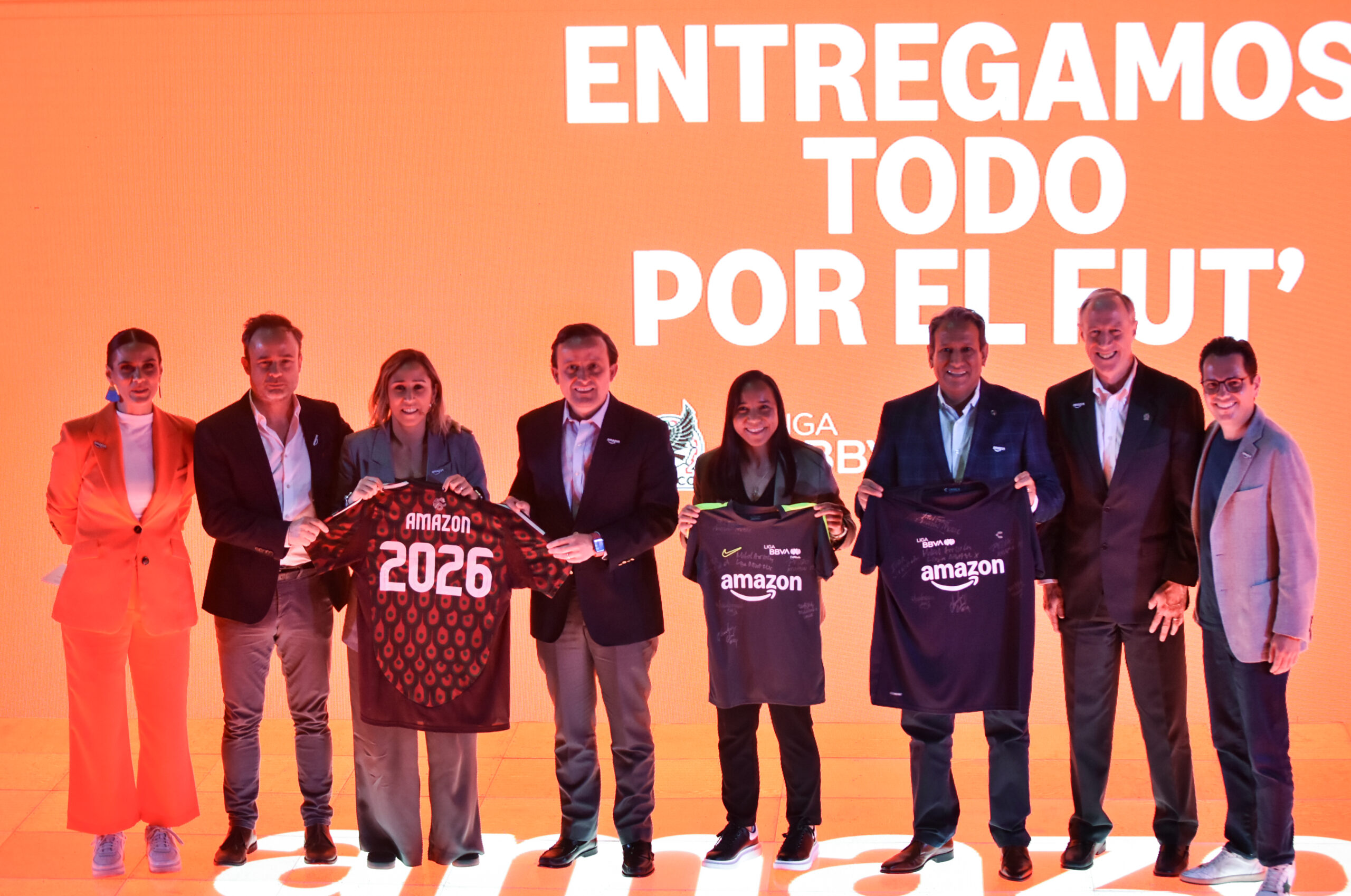 Amazon es nuevo patrocinador de la Liga MX, varonil y femenil, además de la selección nacional. Foto: Daniel Márquez