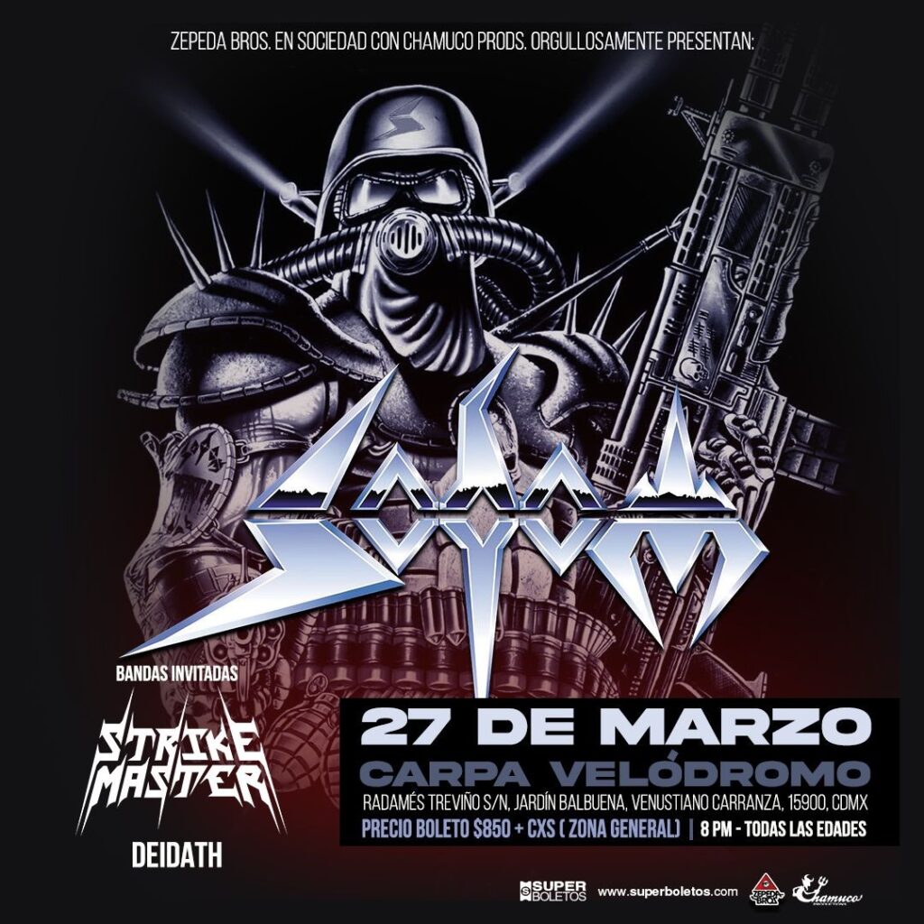 Sodom llegará al Velódromo Olímpico