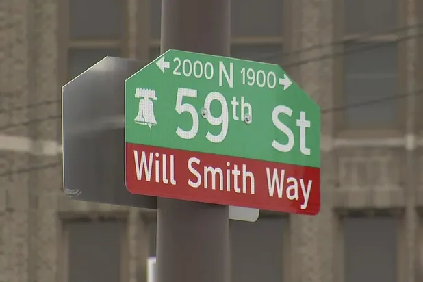 Will Smith recibió el honor de que una calle en Fildelfia lleve su nombre