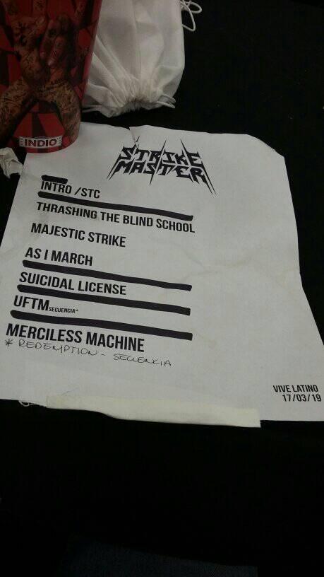 Strike Master en el Vive Latino 2019
