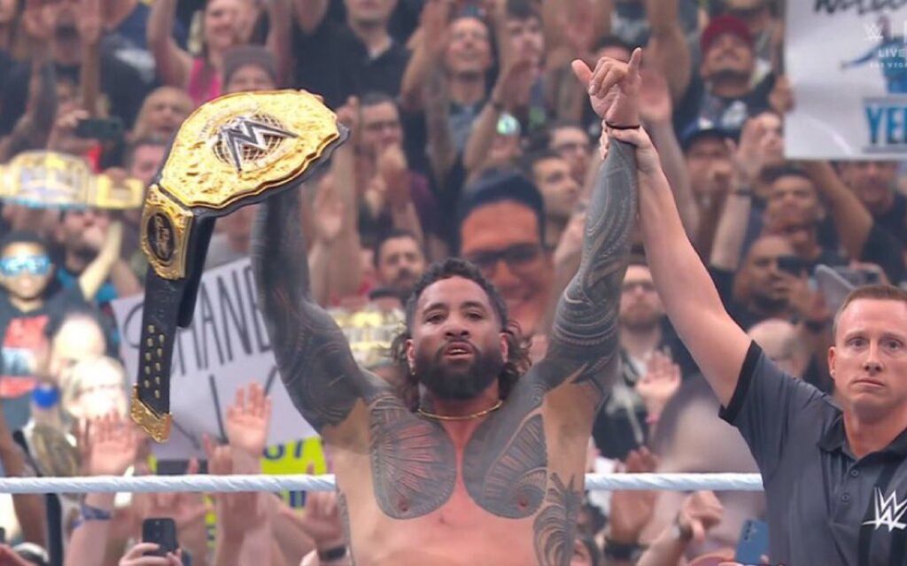 It's just me, Uce. Veremos cuanto dura el camino de Jey como campeón. Foto: WWE