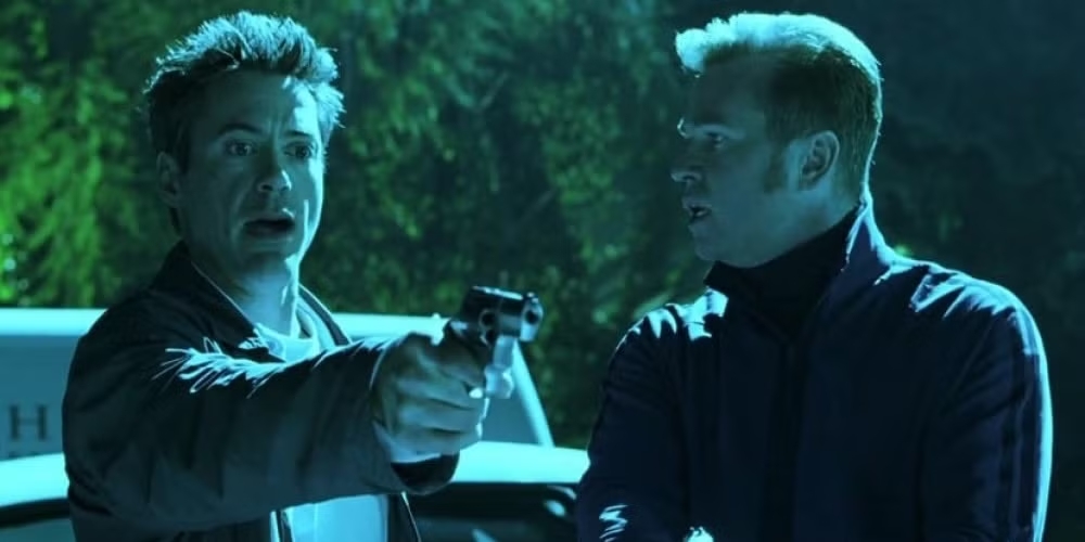 Val Kilmer hace una gran dupla cómica con Robert Downey Jr. en esta infravalorada cinta. Foto: WB Pictures