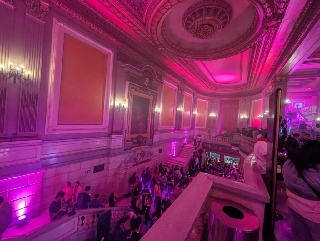 interior del Teatro Metropólitan