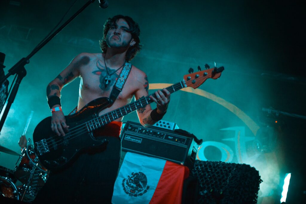 Sangre María en la prefiesta del Nu Metal Revolution / Foto: Andre Dulché