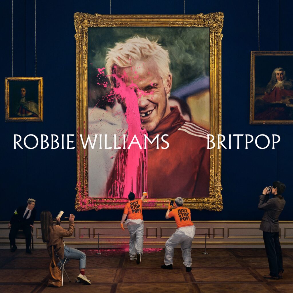 Portada de Britpop, el nuevo álbum de Robbie Williams