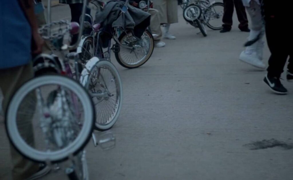 La creatividad y el ingenio de la cultura low biker también se presenta y se transmite a generaciones. Foto: Ambulante