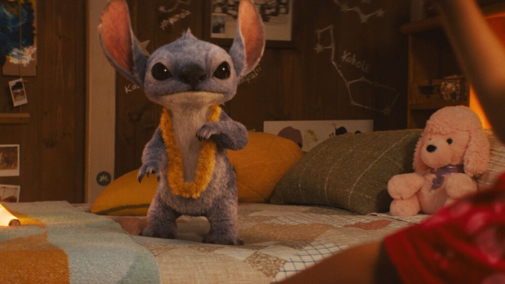 Travieso y tierno. El diseño del Experimento 626 en Lilo y Stitch cumple con creces en este live action. Foto: Disney