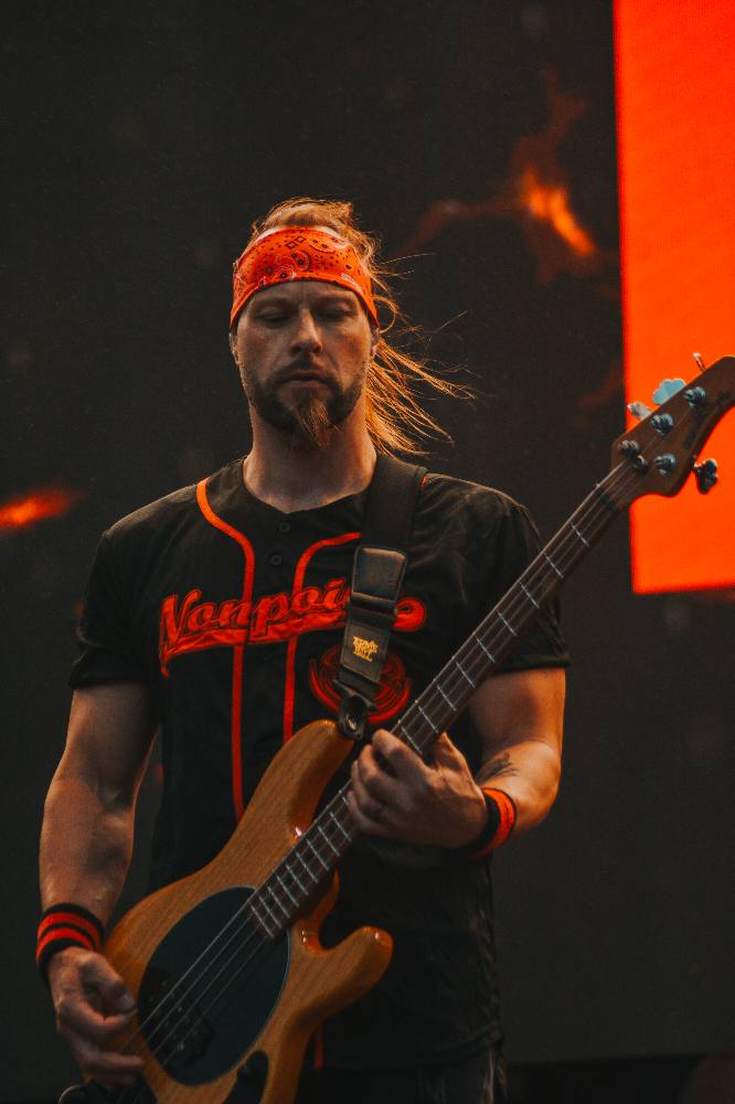 Nonpoint desde el Nu Metal Revolution de la Ciudad de México / Foto: Andre Dulché