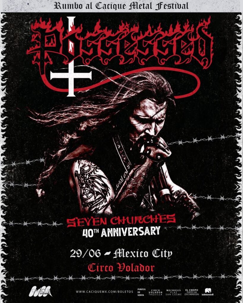 Possessed en la Ciudad de México