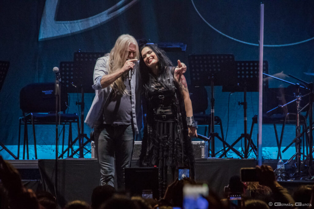 Tarja y Marko Hietala en el Auditorio BB | Por German García, Dilemma