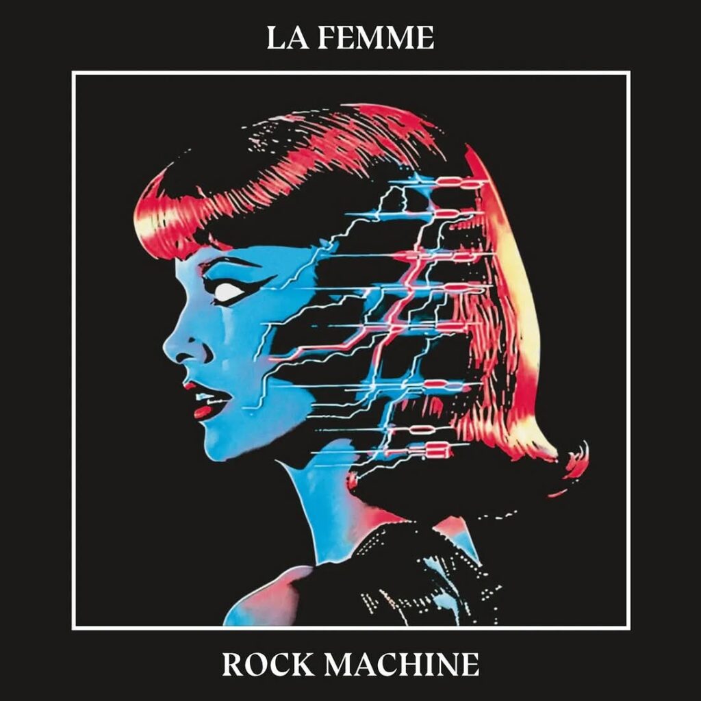 portada del disco de la Femme "Rock Machine"