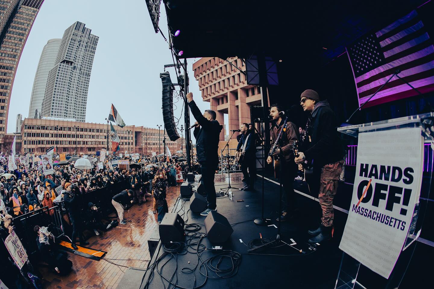 Dropkick Murphys estrenan For The People, un disco bastante combativo y con letras no tan indirectas a su presidente actual / Foto: Facebook oficial
