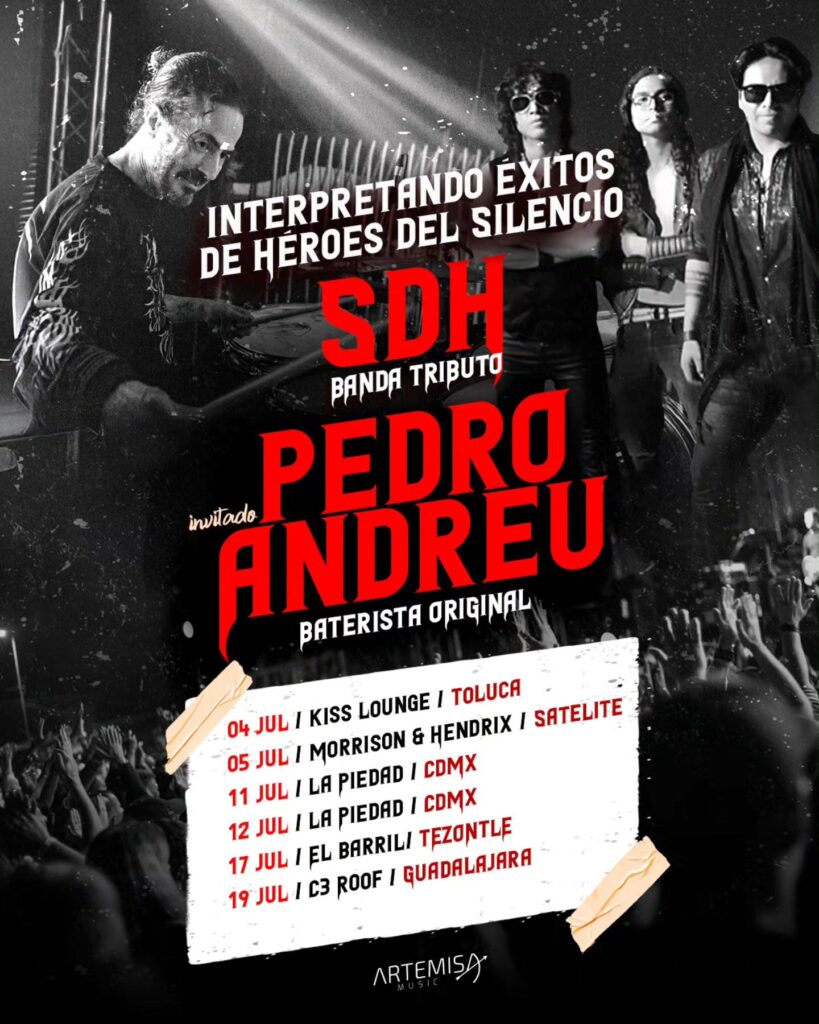 Entrevista con Pedro Andreu, baterista de Héroes del Silencio