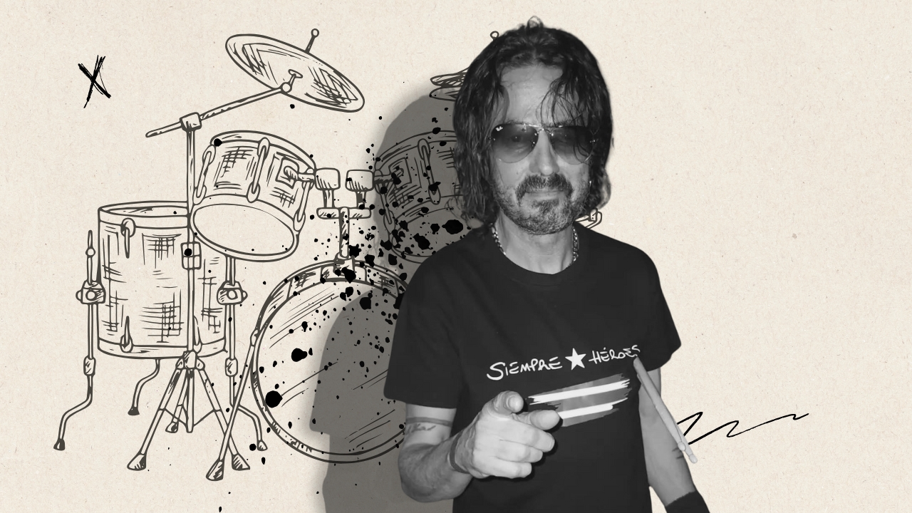 Entrevista con Pedro Andreu, baterista de Héroes del Silencio