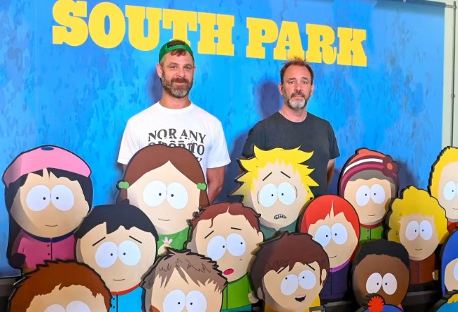 Matt Stone y Trey Parker en la San Diego Comic-Con