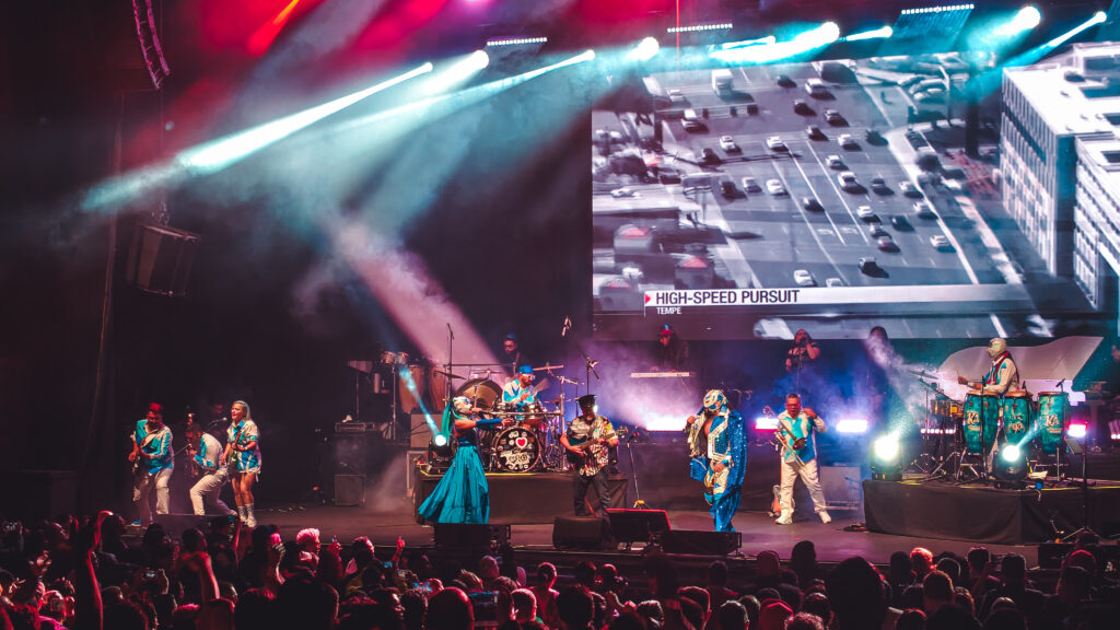 Los de Abajo desde el Teatro Metropólitan / Foto: Andre Dulché