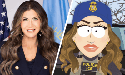 Kristi Noem, el nuevo objetivo de South Park de la administración de Trump