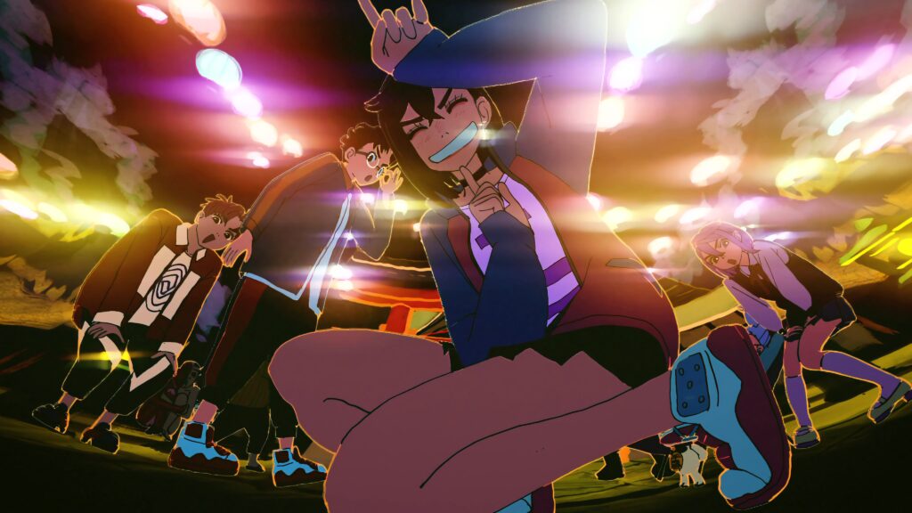 DanDaDan ha hecho homenajes a muchas cosas de la cultura pop japonesa incluyendo a X Japan ahora / Foto: Aniplex