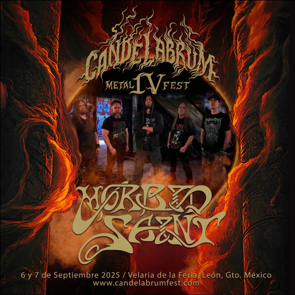 Morbid Saint en el Candelabrum Metal Fest