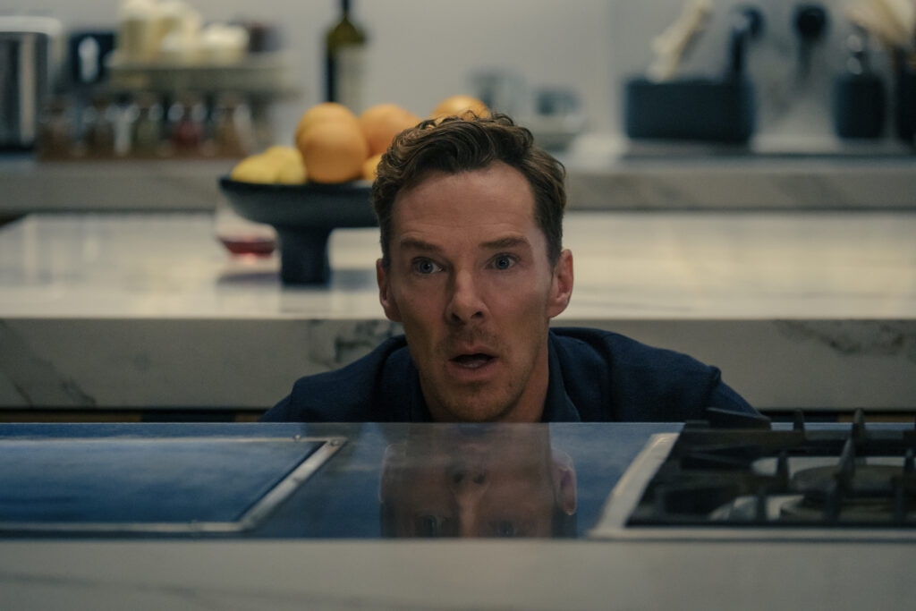 Benedict Cumberbatch es el esposo arrogante y afligido en Los Roses. Foto: Jaap Buitendijk / Searchlight Pictures