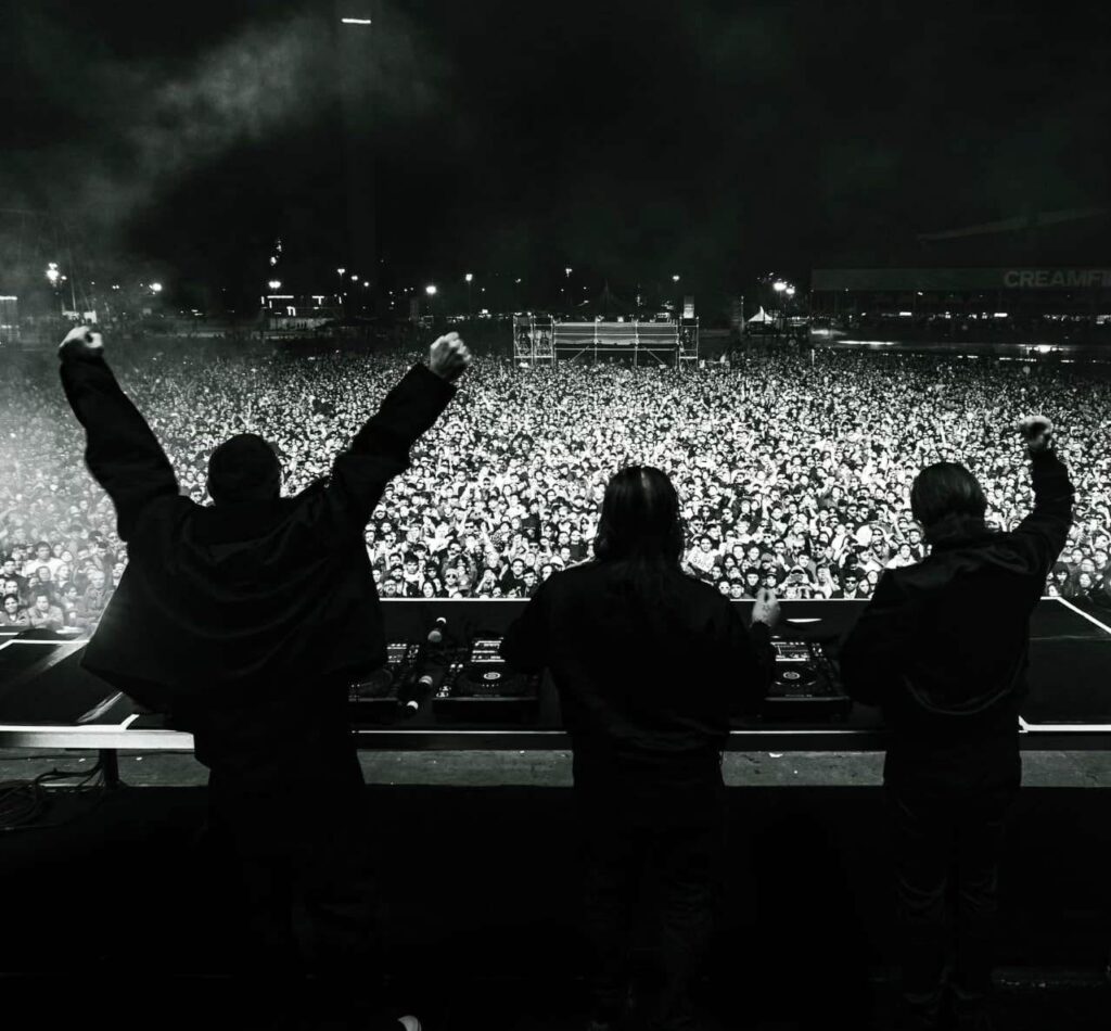 Swedish House Mafia en concierto en Sudamérica