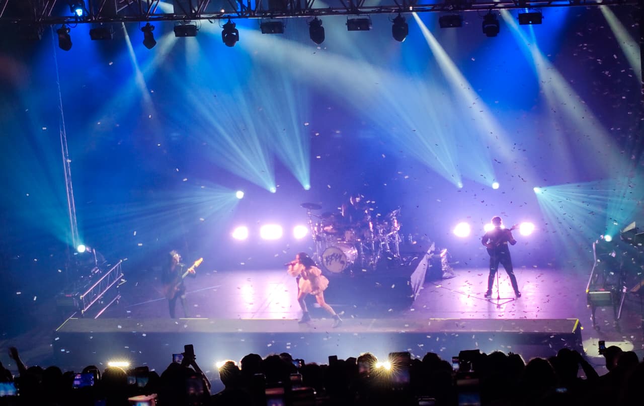Poppy desde el Auditorio BB en la CDMX / Foto: Andre Dulché