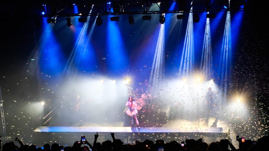 Poppy desde el Auditorio BB en la CDMX / Foto: Andre Dulché
