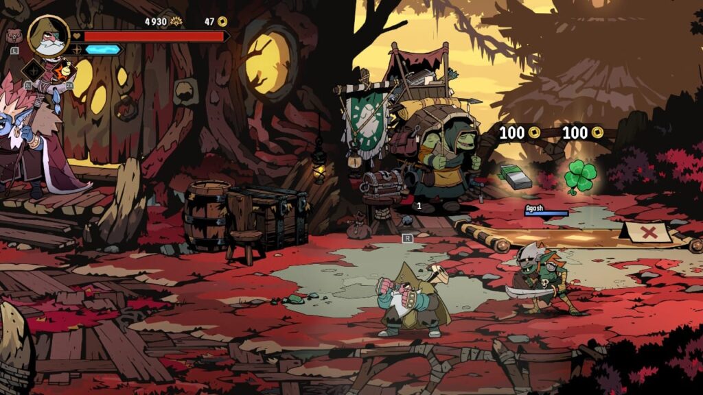 Karl y mercenario goblin