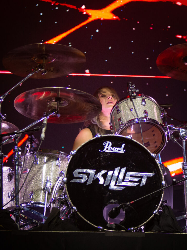 Skillet en el Pepsi Center. Foto: Gustavo Azem | Pólvora