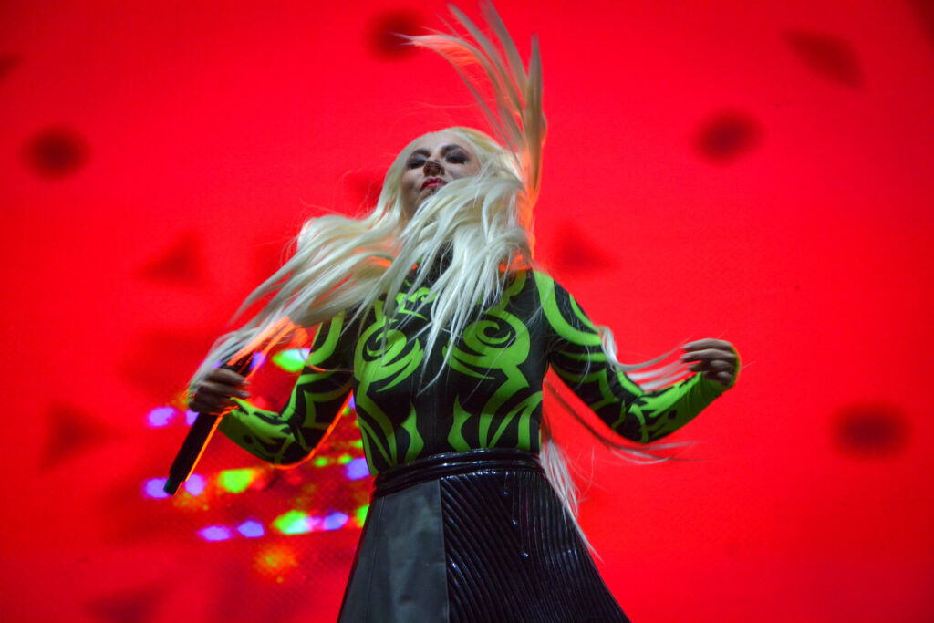 María Daniela y Su Sonido Lasser en el Palacio de los Deportes / Foto: Andre Dulché