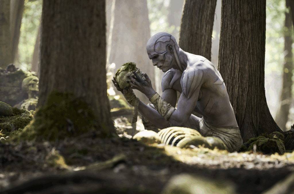 El monstruo y Guillermo, un destino se cumplió al encontrarse por fin en esta versión de Frankenstein. Foto: Netflix