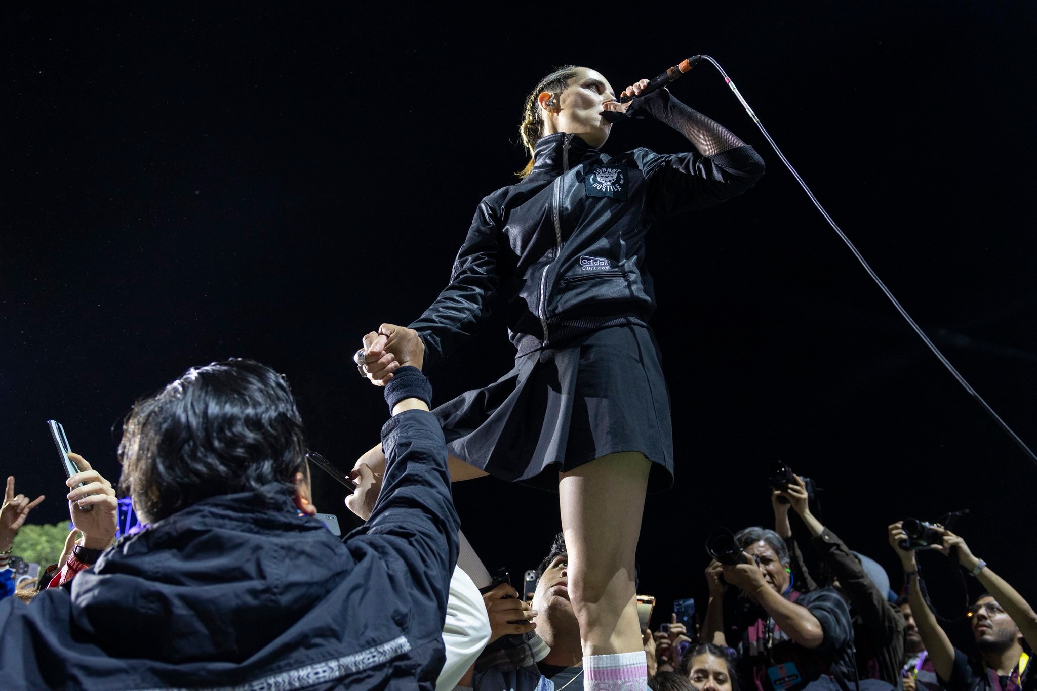 Jehnny Beth desde el Corona Capital 2025 / Foto: Mario Valencia