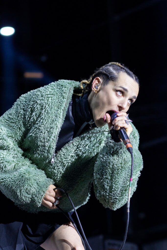 Jehnny Beth desde el Corona Capital 2025 / Foto: Mario Valencia