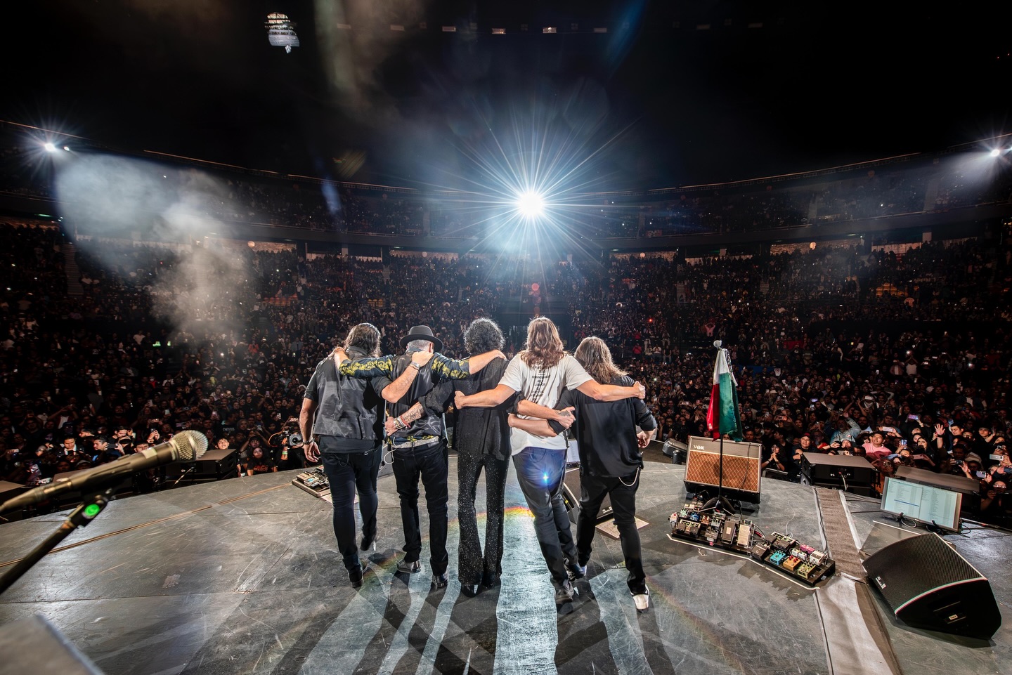 Caifanes 360° en el Palacio de los Deportes / Foto: Zeus López - Caifanes
