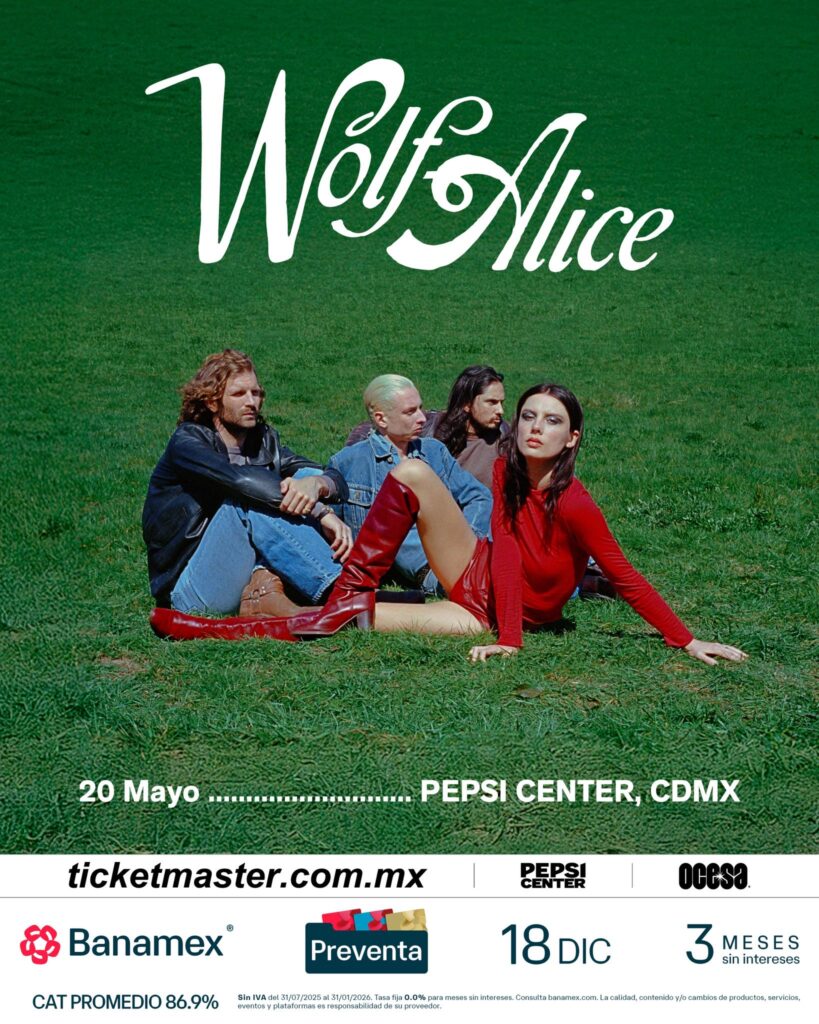 Wolf Alice regresa a México en 2026