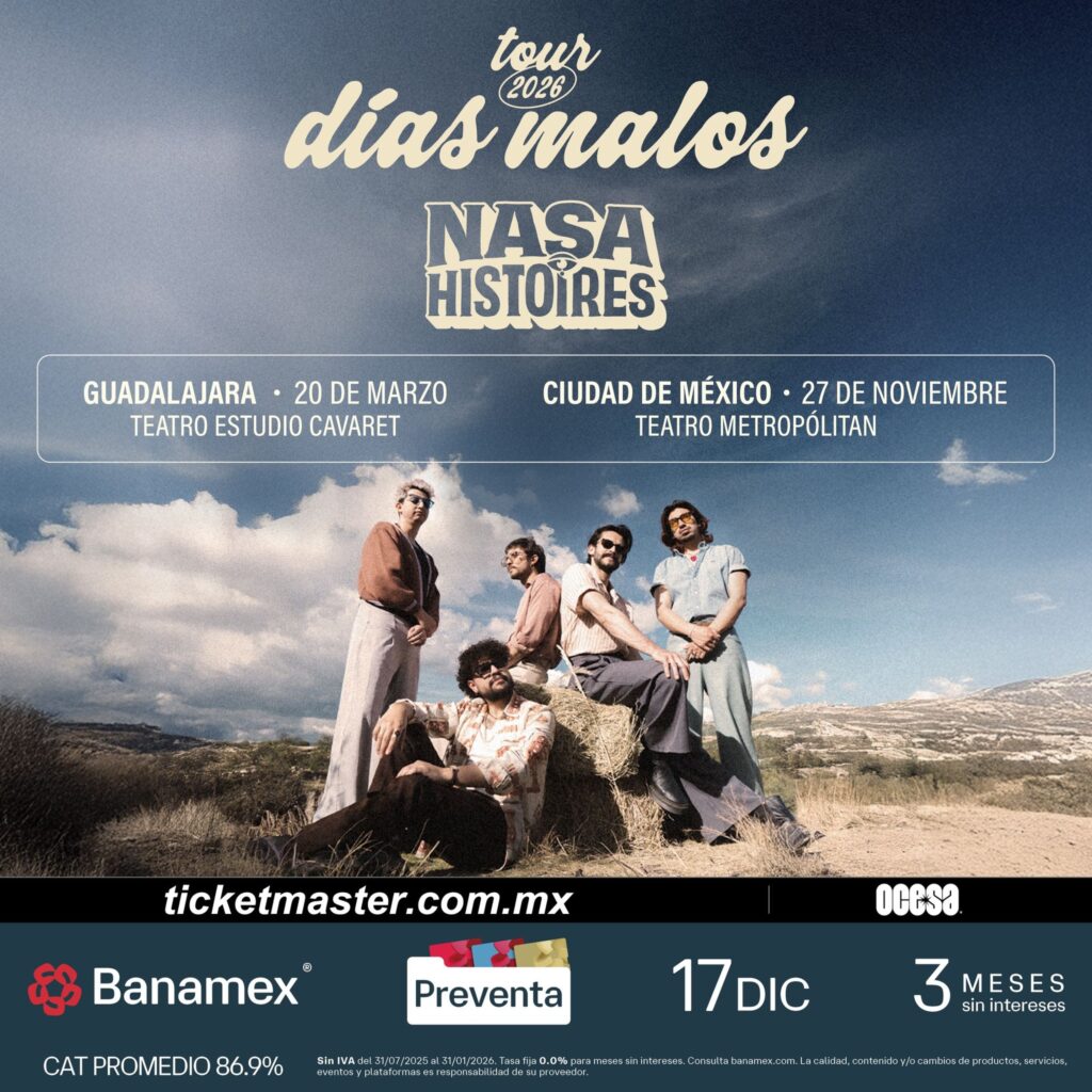 Nasa Histoires llegará al Teatro Metropólitan en noviembre.
