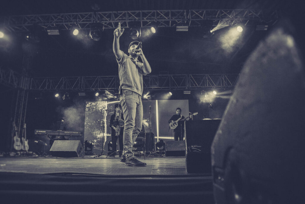 Rafael Lechowski en el Pabellón Oeste de la CDMX / Foto: Diego Hurtado