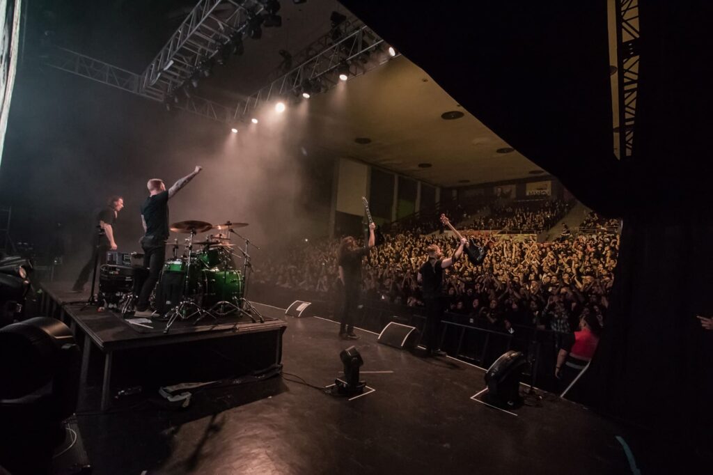 Dark Tranquillity en el Circo Volador | Foto por Germán García para Dilemma Entertainment