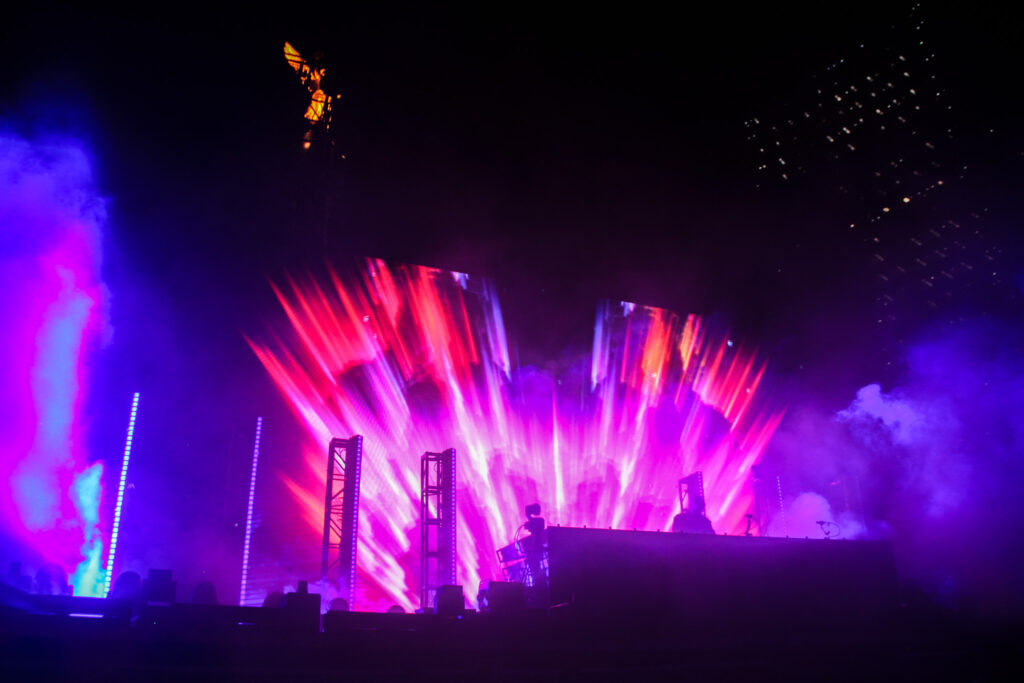 Kavinsky desde La fiesta electrónica más grande del mundo en la CDMX / Foto: Alejandro Piña