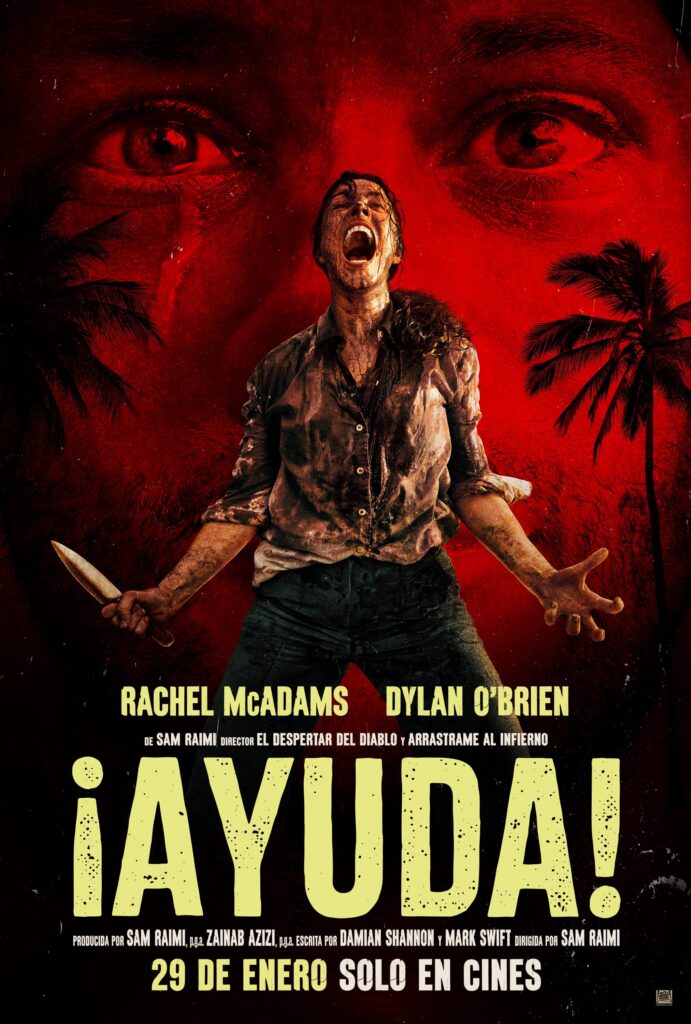 Póster: Ayuda de Sam Raimi