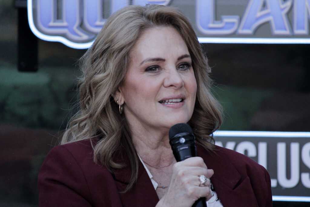 Erika Buenfil en la alfombra roja de La Cabra Que Cambió El Juego – GOAT | Foto: Erick Padrón, Pólvora
