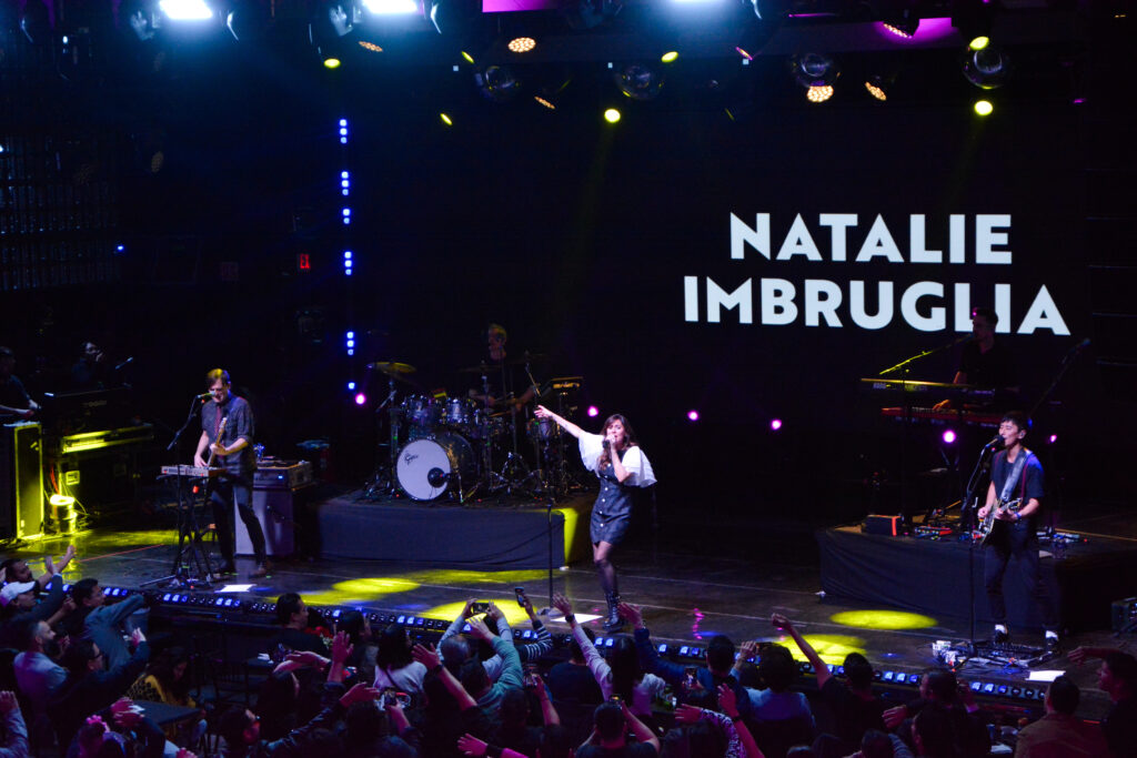 Natalie Imbruglia en La Maraka de la CDMX / Foto: Andre Dulché
