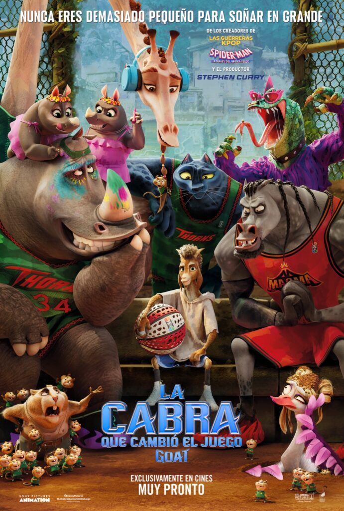 Póster La Cabra Que Cambió El Juego – GOAT
